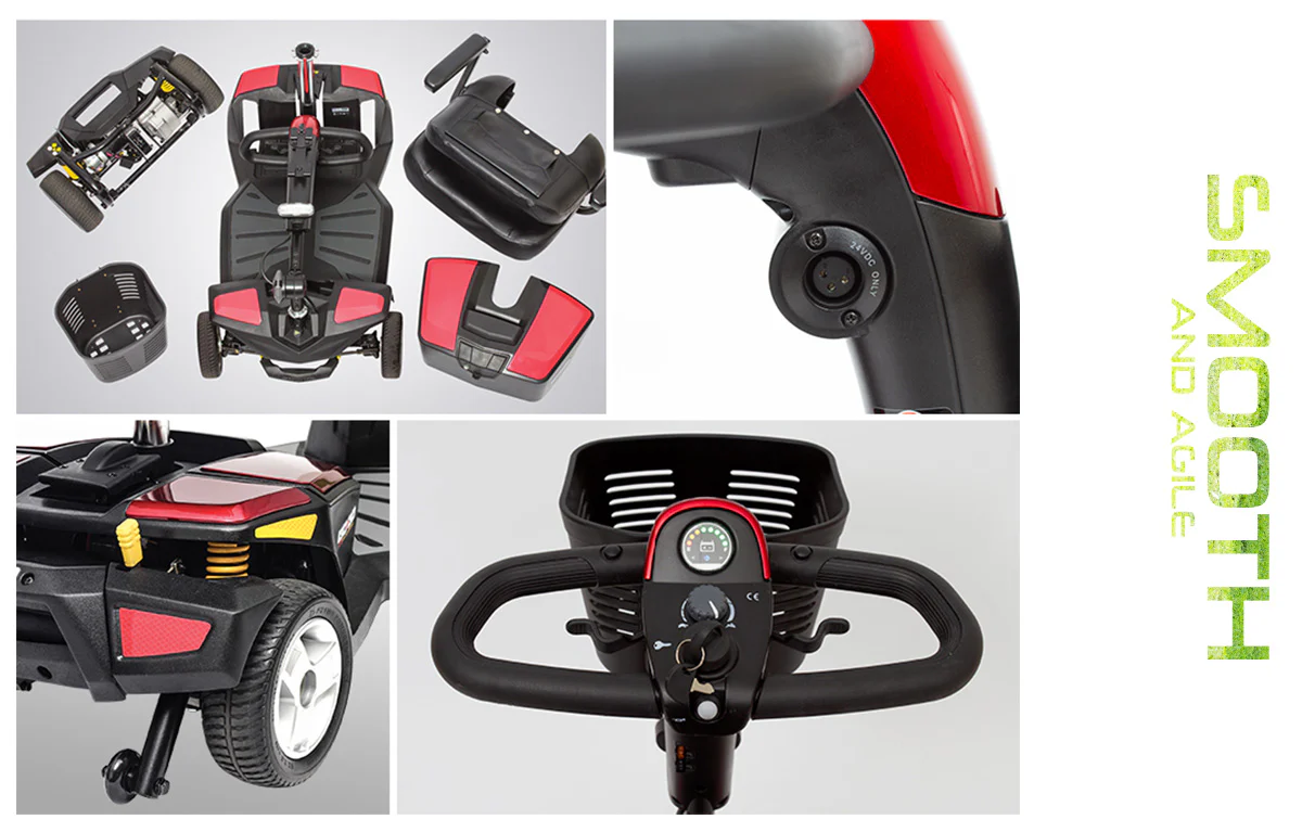 Go-Go LX Travel 4-Wheel Scooter - Image 3