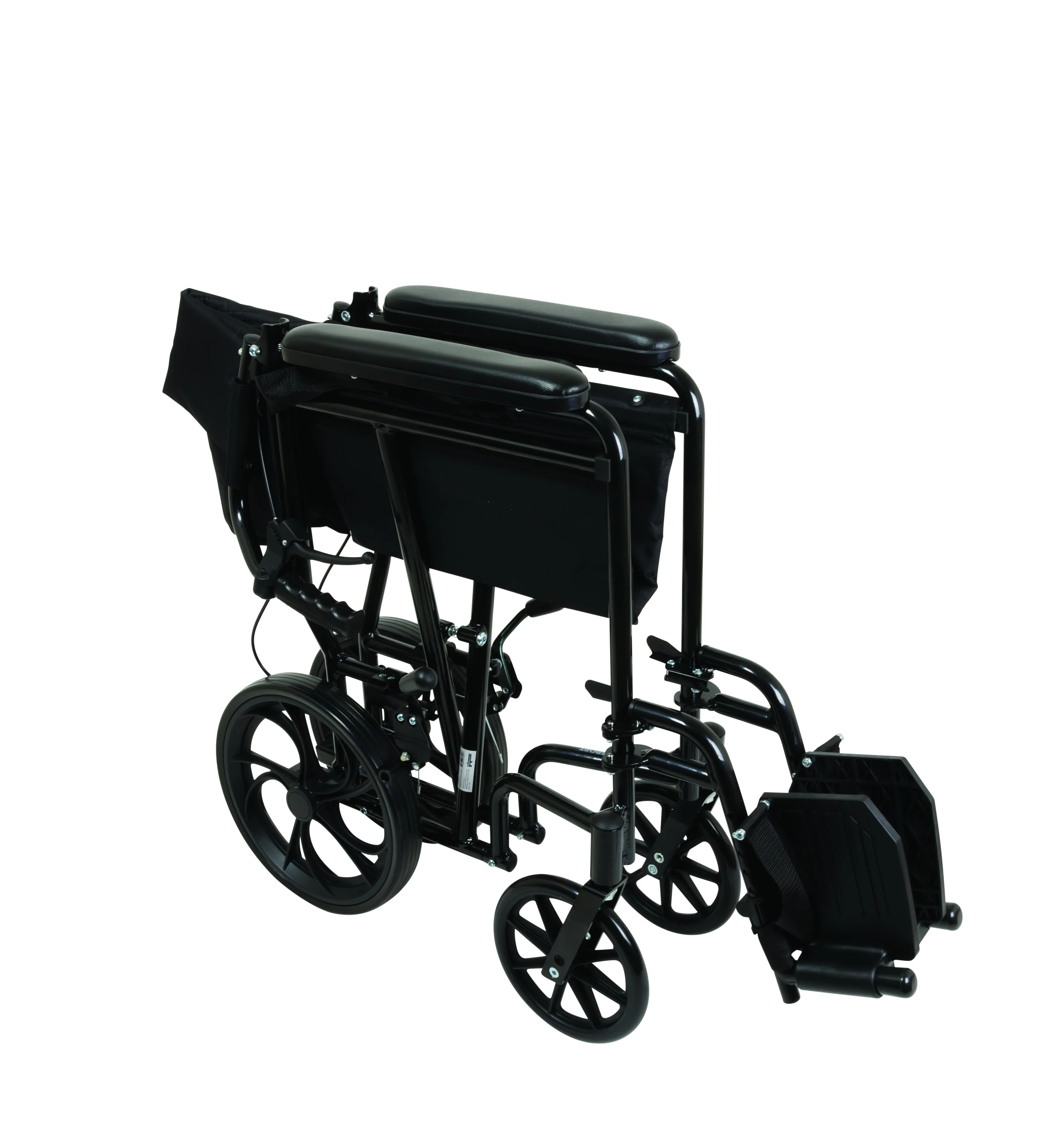 Aluminum Transport Chair with 12-Inch Wheels - Image 4