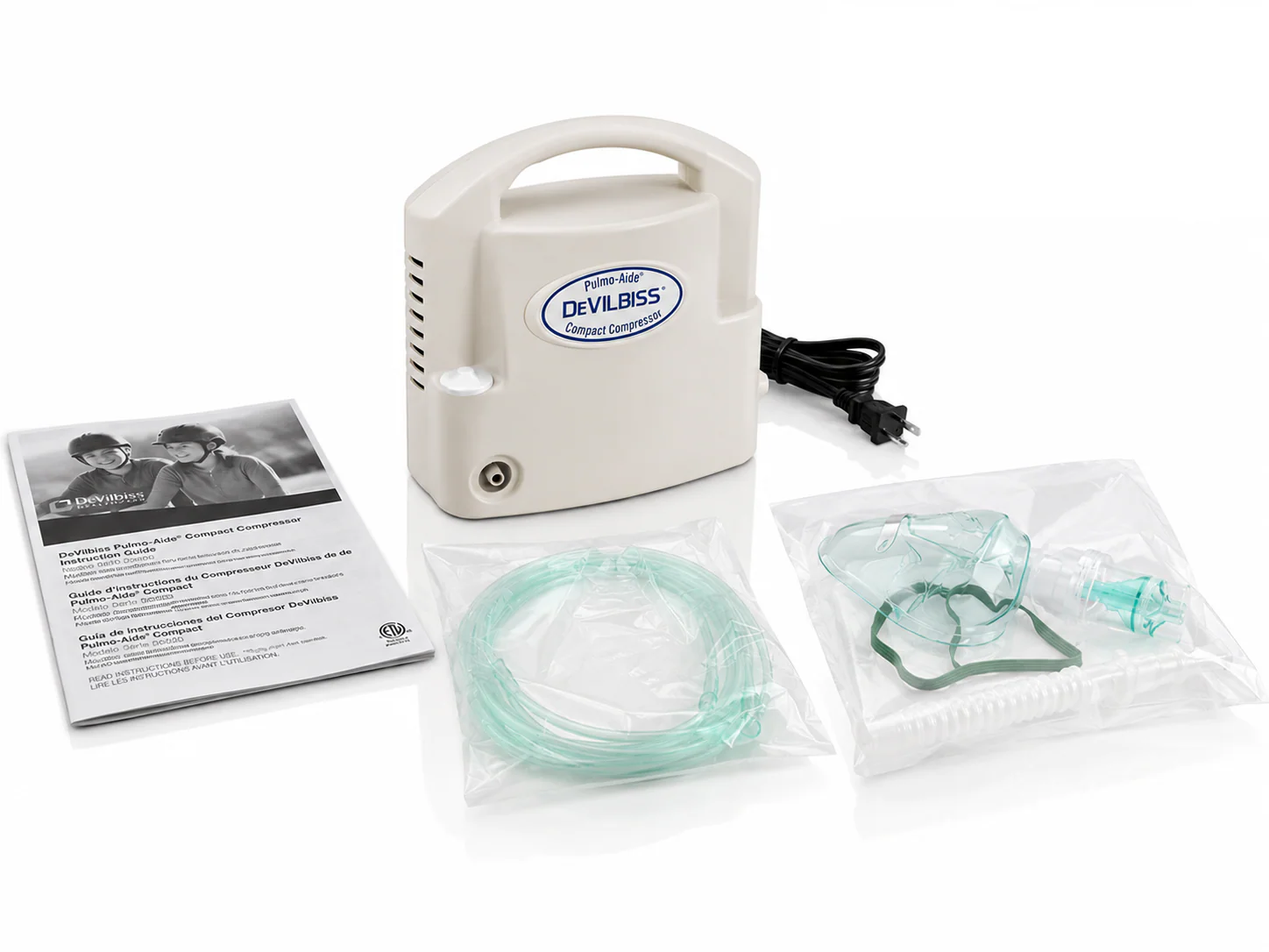 Pulmo-Aide Compact Compressor Nebulizer System - Image 2
