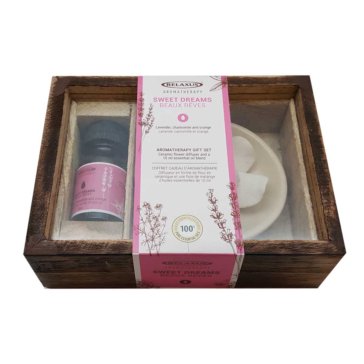 Essential Oils Gift Set & Ceramic Diffuser - Image 5