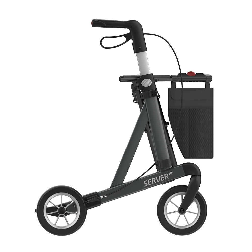 Server HD Aluminum Lightweight Rollator - Image 2