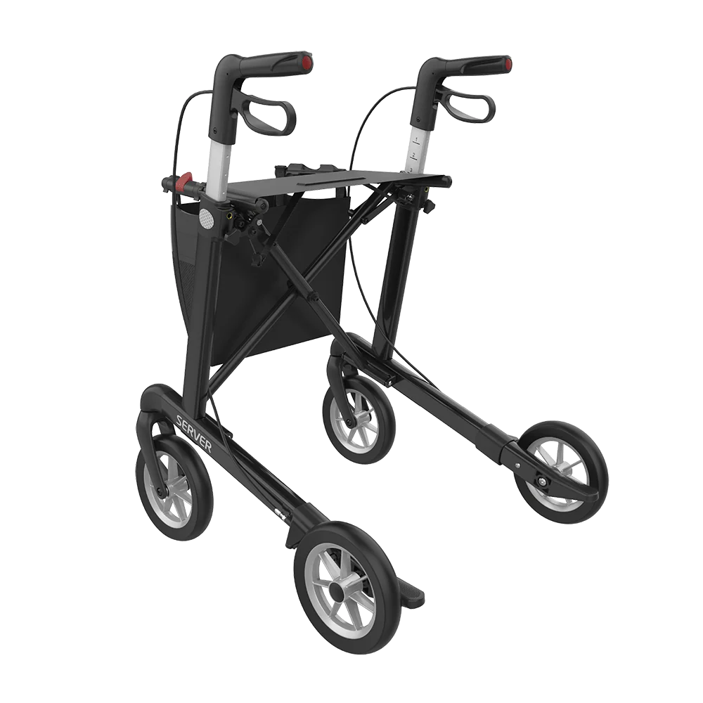 Server Aluminum Lightweight Rollator - Image 3