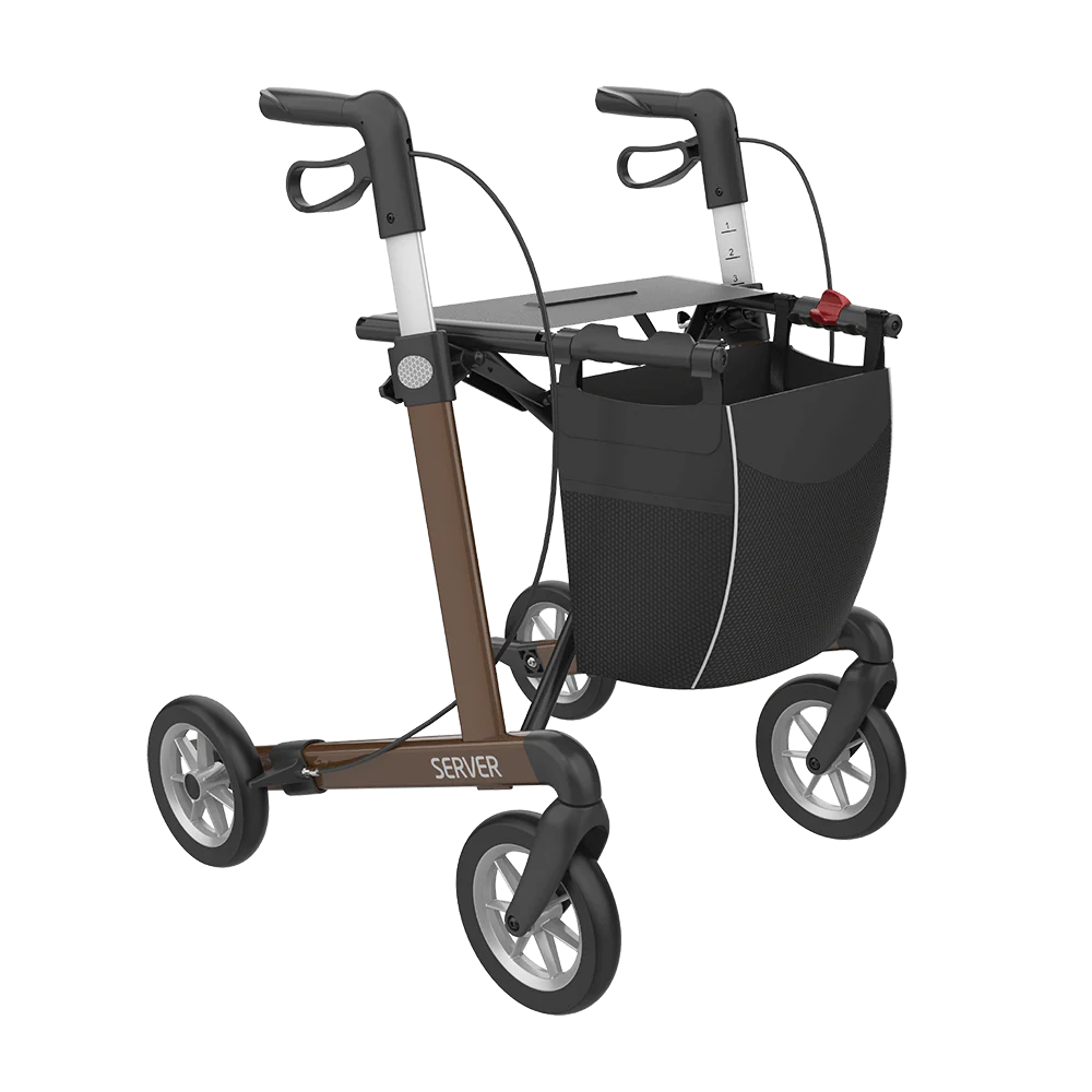 Server Aluminum Lightweight Rollator - Image 5