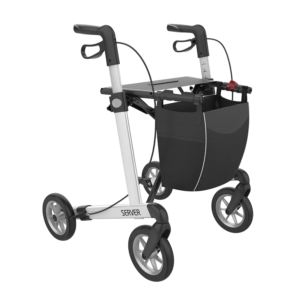 Server Aluminum Lightweight Rollator - Image 7