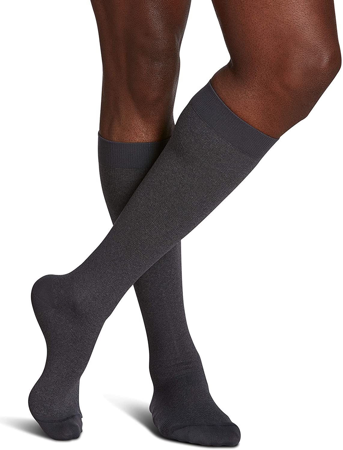 Mens Microfiber Patterns Knee High 20-30mmHg - Image 3