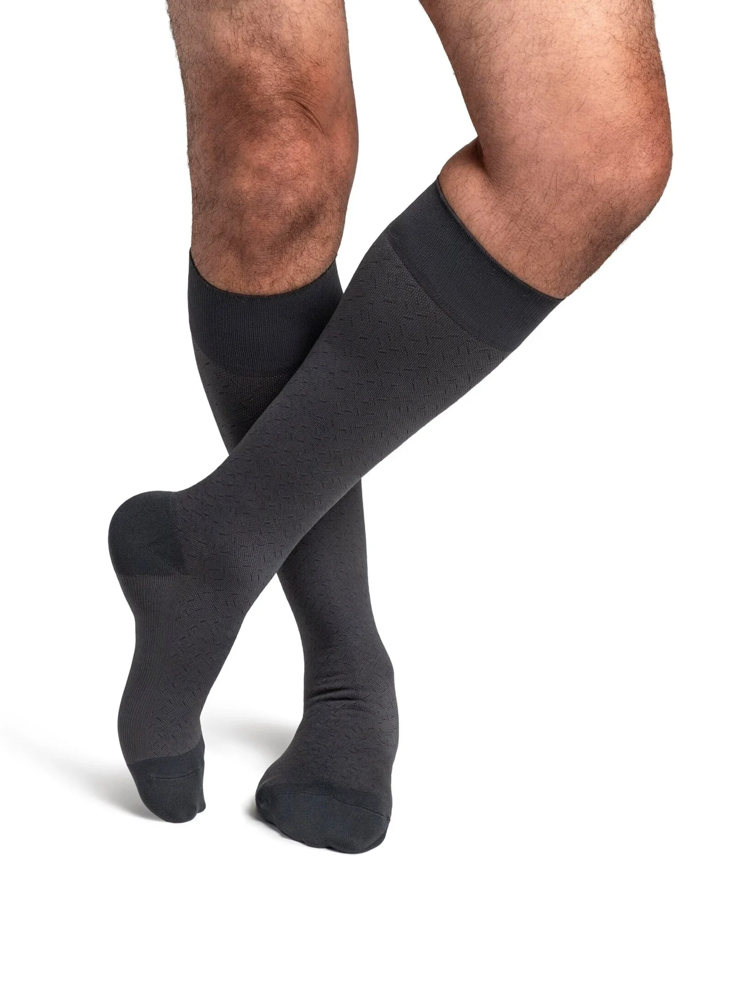 Mens Microfiber Patterns Knee High 20-30mmHg - Image 8