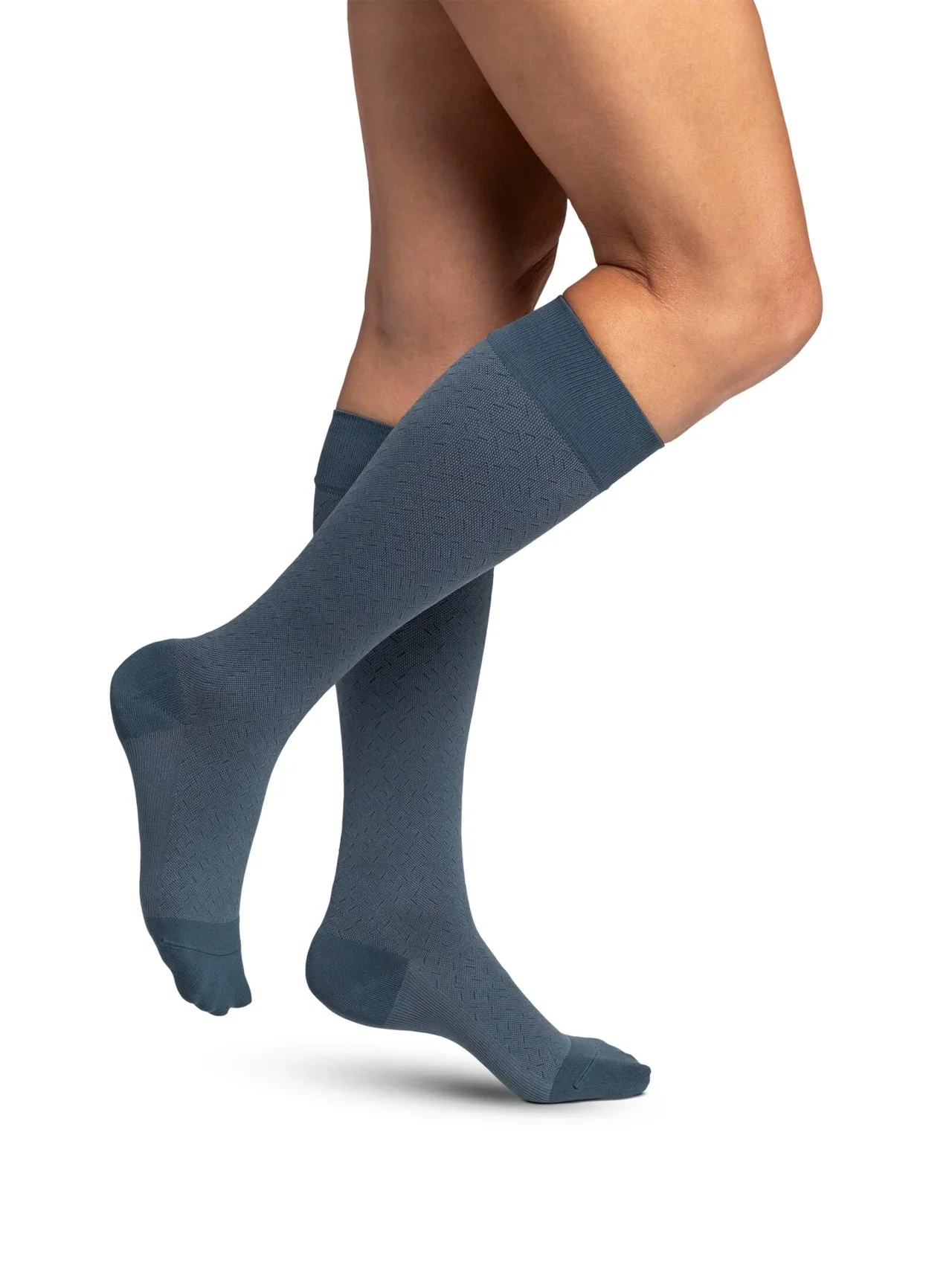 Womens Microfiber Patterns Knee High 20-30mmHg - Image 12
