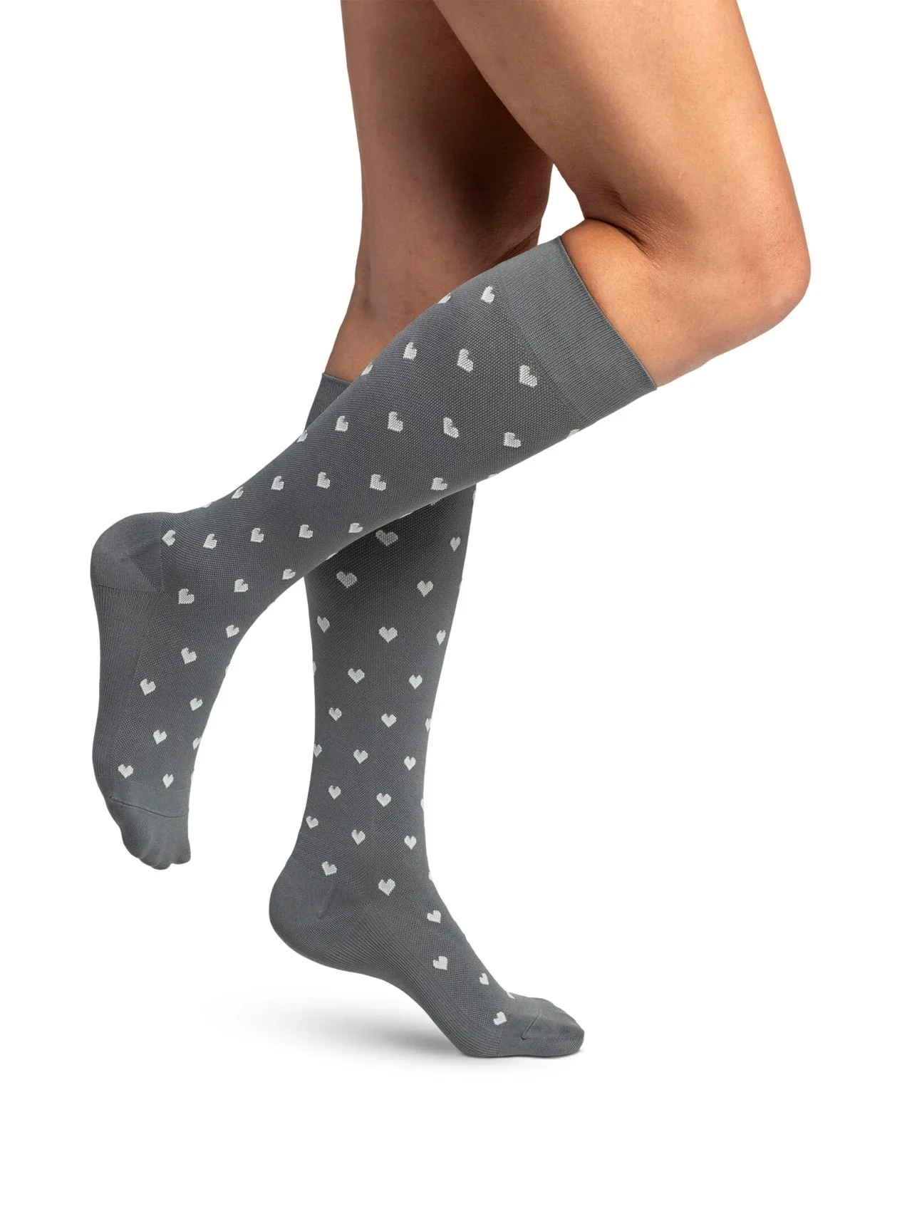 Womens Microfiber Patterns Knee High 20-30mmHg - Image 13