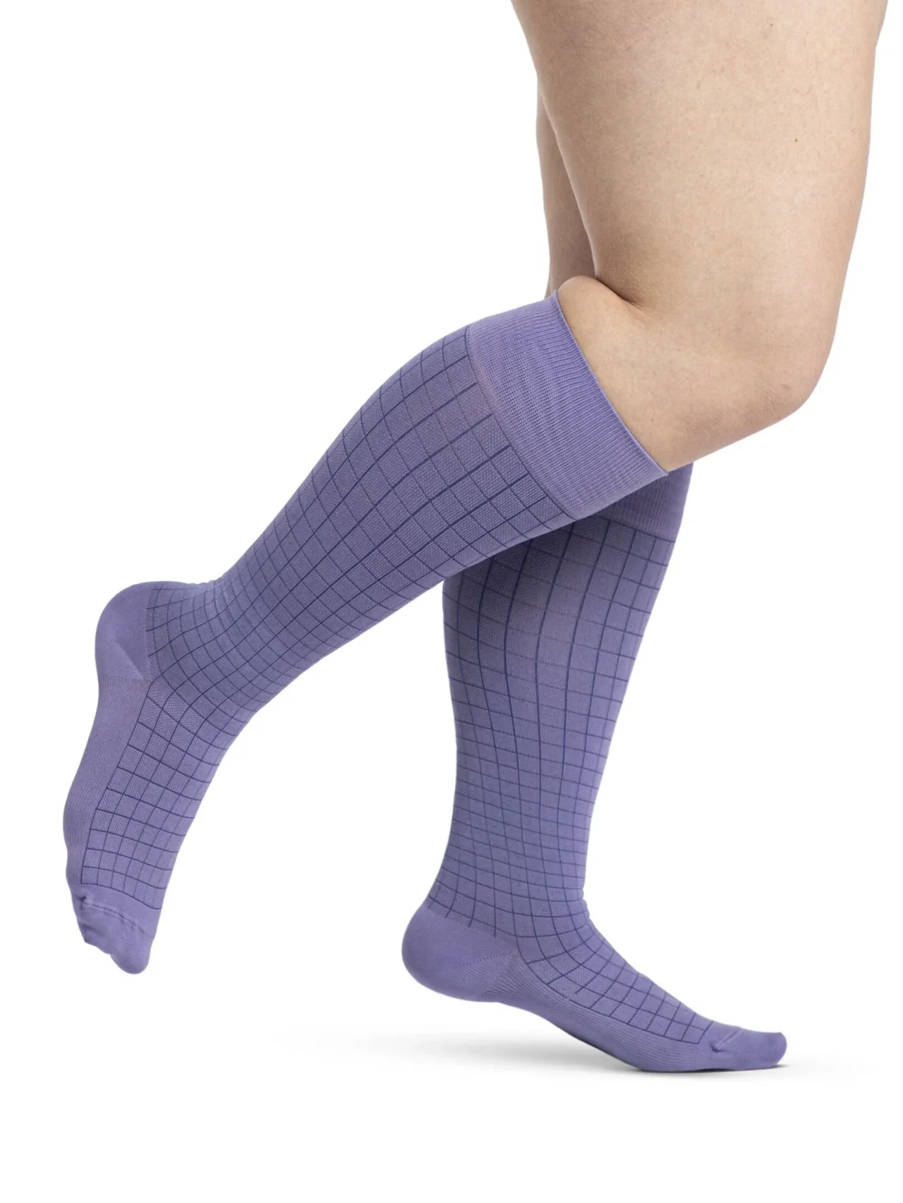 Womens Microfiber Patterns Knee High 20-30mmHg - Image 15