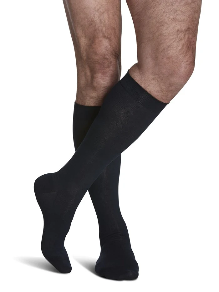 Mens Sea Island Cotton Knee High 20-30mmHg - Image 2