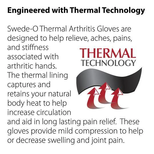 Swede-O Thermal Arthritic Gloves (pair) - Image 3
