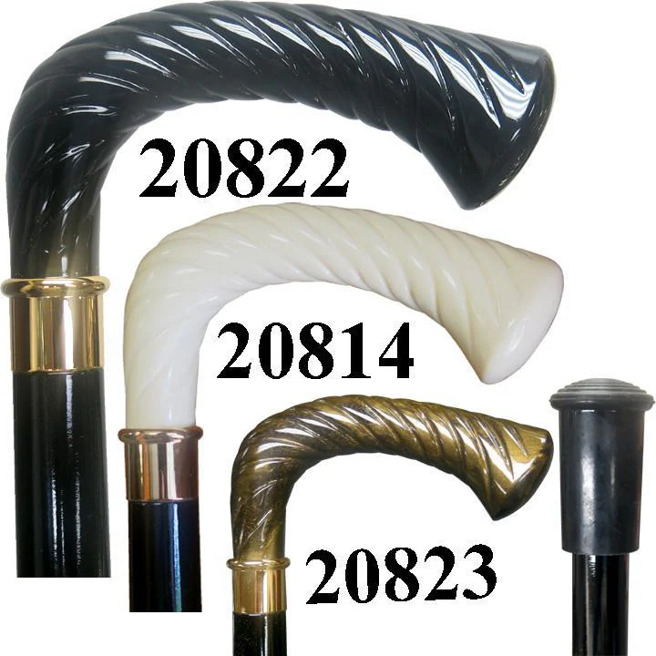 Swirl Handle Stick Cane