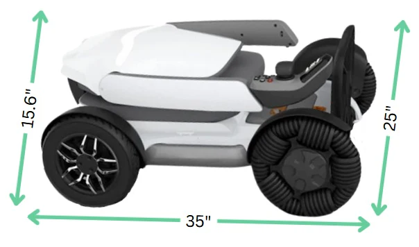 Robooter X40 Power Chair - Image 3