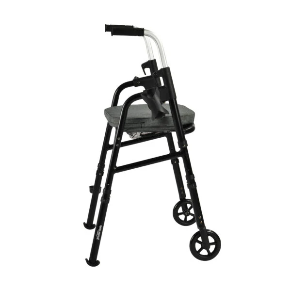 Essentials 2-Wheel Walker With Seat - Image 3