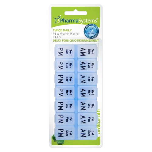 Twice Daily Pill and Vitamin Planner