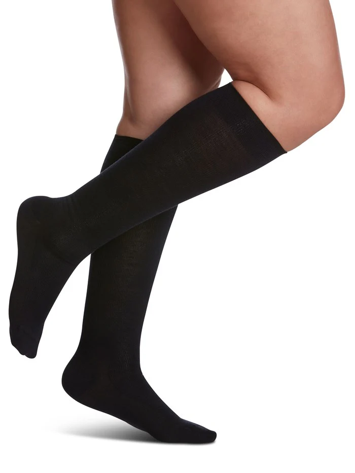 Womens All Season Merino Wool Knee High 15-20mmHg - Image 3