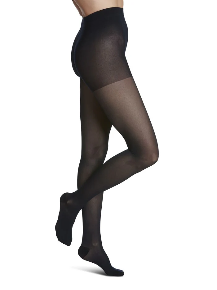 Womens Medium Sheer Pantyhose 20-30mmHg