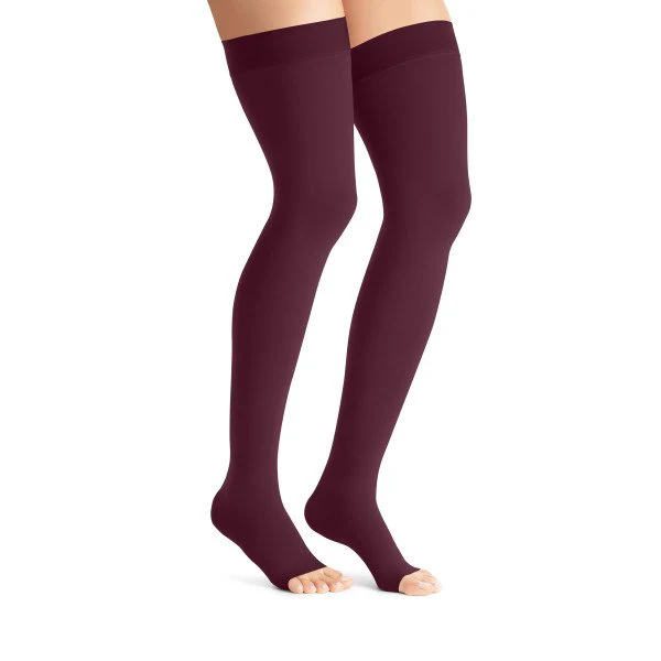 Womens Opaque Maternity Thigh High 20-30mmHg - Image 10
