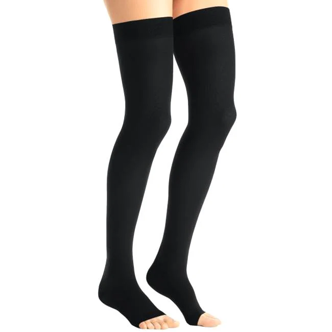 Womens Opaque Maternity Thigh High 20-30mmHg - Image 4